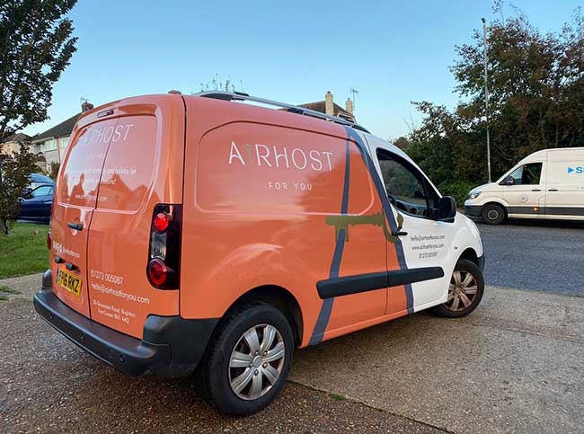 money saving van wrap