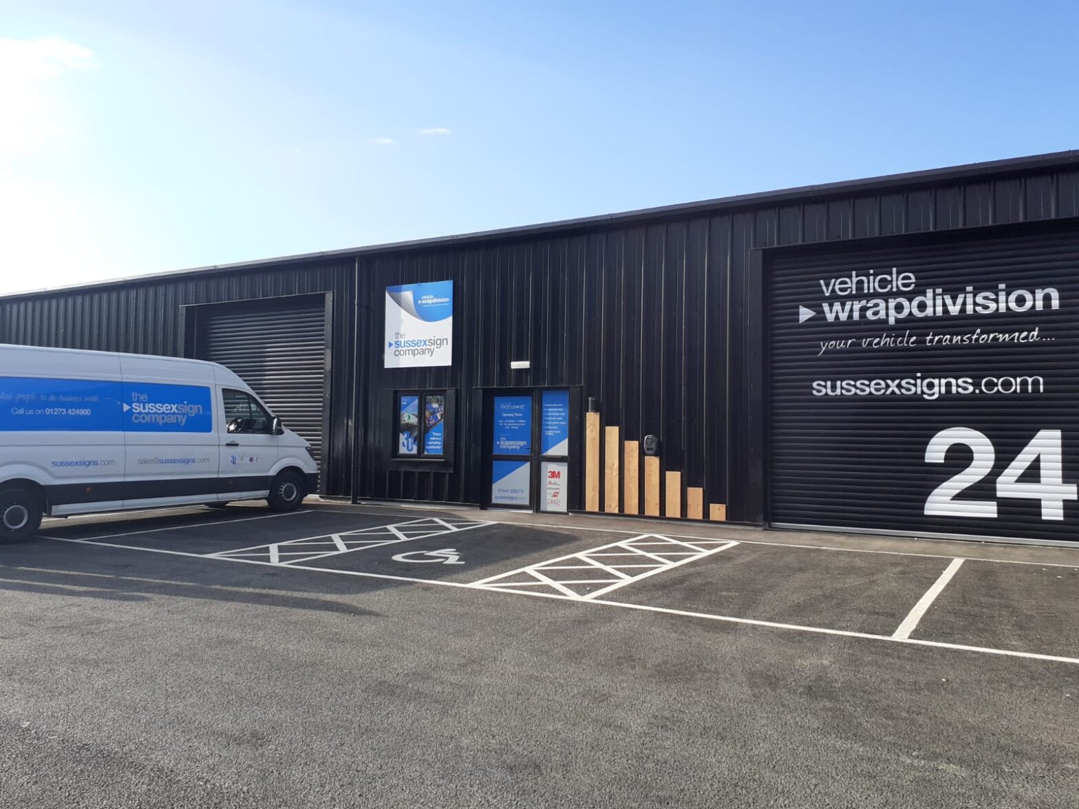 Outside Photo of the New Wrapping Centre